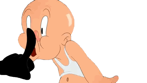 Hand Pointing To Nose GIF