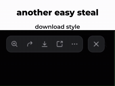 Hand Pressing Save Image Button GIF