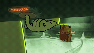 Hand Pressing Snitch Button GIF