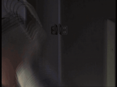 Hand Reaching For Red Button GIF