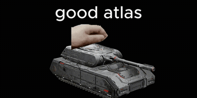 Hand Reaching For Toy Tank Good Atlas GIF