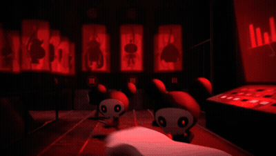 Hand Reaching Toward Red Object GIF