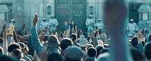 Hand Sign Salute May The Odds Be Ever In Your Favor GIF