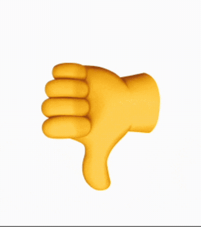 Hand Thumbs Down GIF