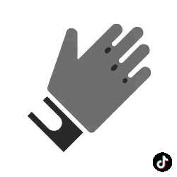 Hand With Glove Sticker