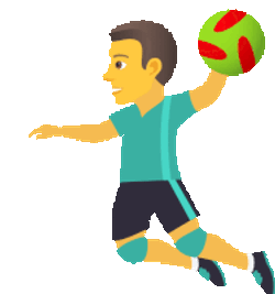 Handball Game Activity Sticker GIF