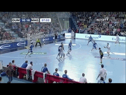 Handball Player Lying