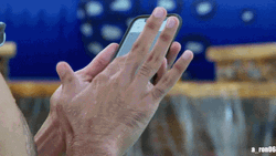 Hands Are Wet I Need Swiper GIF