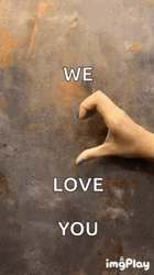 Hands Forming Heart We Love You GIF