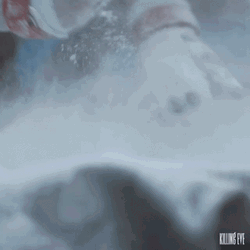Hands Full Of Powder GIF