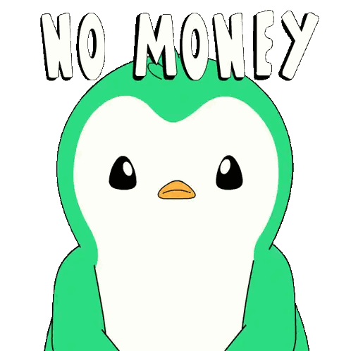 Hands Holding Empty Wallet No Money Sticker