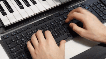 Hands Quick Typing Meme GIF