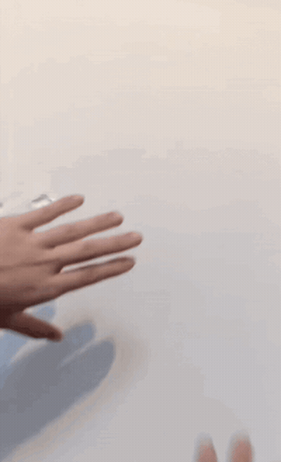 Hands Reaching Out To Touch GIF