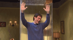 Hands Up Bill Hader Dance GIF