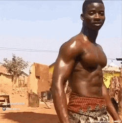 Handsome African Man GIF