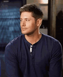 Handsome Dean Winchester Wide Smile GIF