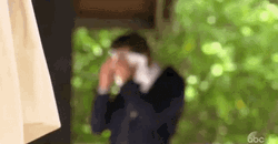 Handsome Guy Sobbing On His Towel  GIF