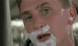 Handsome Guy Stopped Shaving GIF
