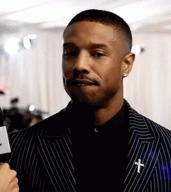 Handsome Michael B Jordan GIF