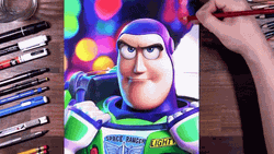 Handsome Portrait Buzz Lightyear GIF