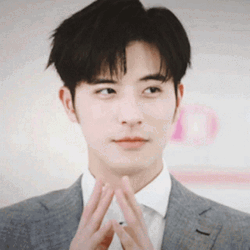 Handsome Xu Kaicheng Plotting Scene GIF