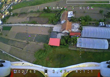 Hang Glider Drone Crash GIF
