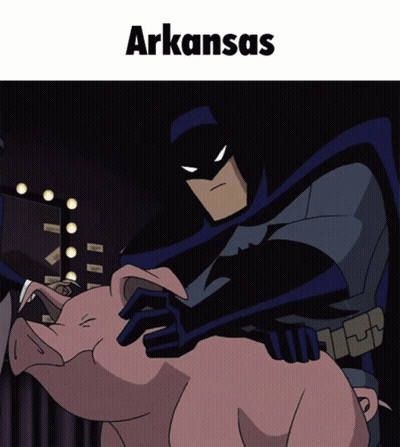 Hang Talk Podcast Ad With Boar On Football Field GIF