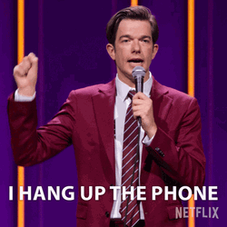 Hang Up The Phone And Continue Like Nothing Happened GIF