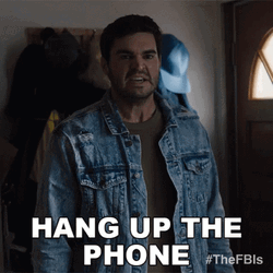 Hang Up The Phone Now Fbi GIF
