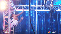 Hanging Half Body AGT GIF