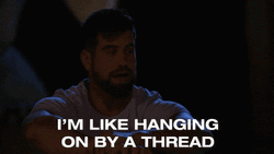 Hanging On Handsome Bearded Guy GIF