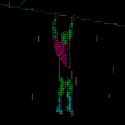 Hanging On Neon Design Revolution GIF