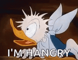 Hangry Donald Duck Going Nuts GIF