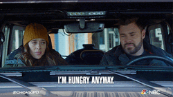 Hangry Patrick Flueger Driving Car GIF