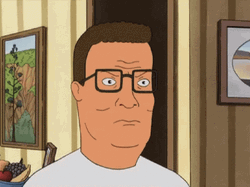 Hank Hill Eye Twitching GIF