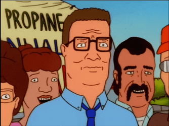 Hank Hill Laugh GIF