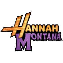 Hannah Montana Logo Sticker GIF