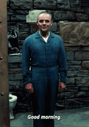 Hannibal Lecter Good Morning GIF