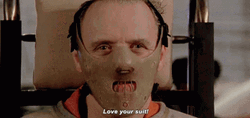 Hannibal Lecter Love Your Suit  GIF