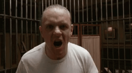 Hannibal Lecter Mad GIF