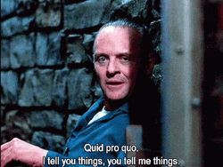 Hannibal Lecter Talking Tell Me Things GIF