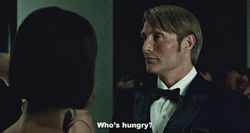 Hannibal Lecter Whos Hungry GIF