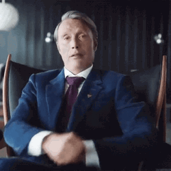Hannibal Mads Mikkelsen Cool Handshake GIF
