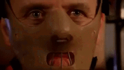 Hannibal Talking On Silence Of The Lambs GIF