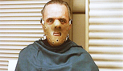 Hannibal Wearing Mask Silence Of The Lambs  GIF