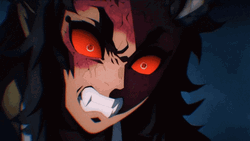 Hantengu Teeth Grin GIF