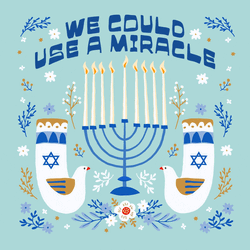 Hanukkah Candle We Could Use A Miracle GIF