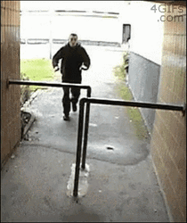 Happening In My Life Parkour GIF
