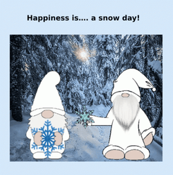 Happiness Is Snowy Saturday GIF