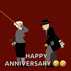 Happy 10Th Anniversary Fighting Oldies GIF